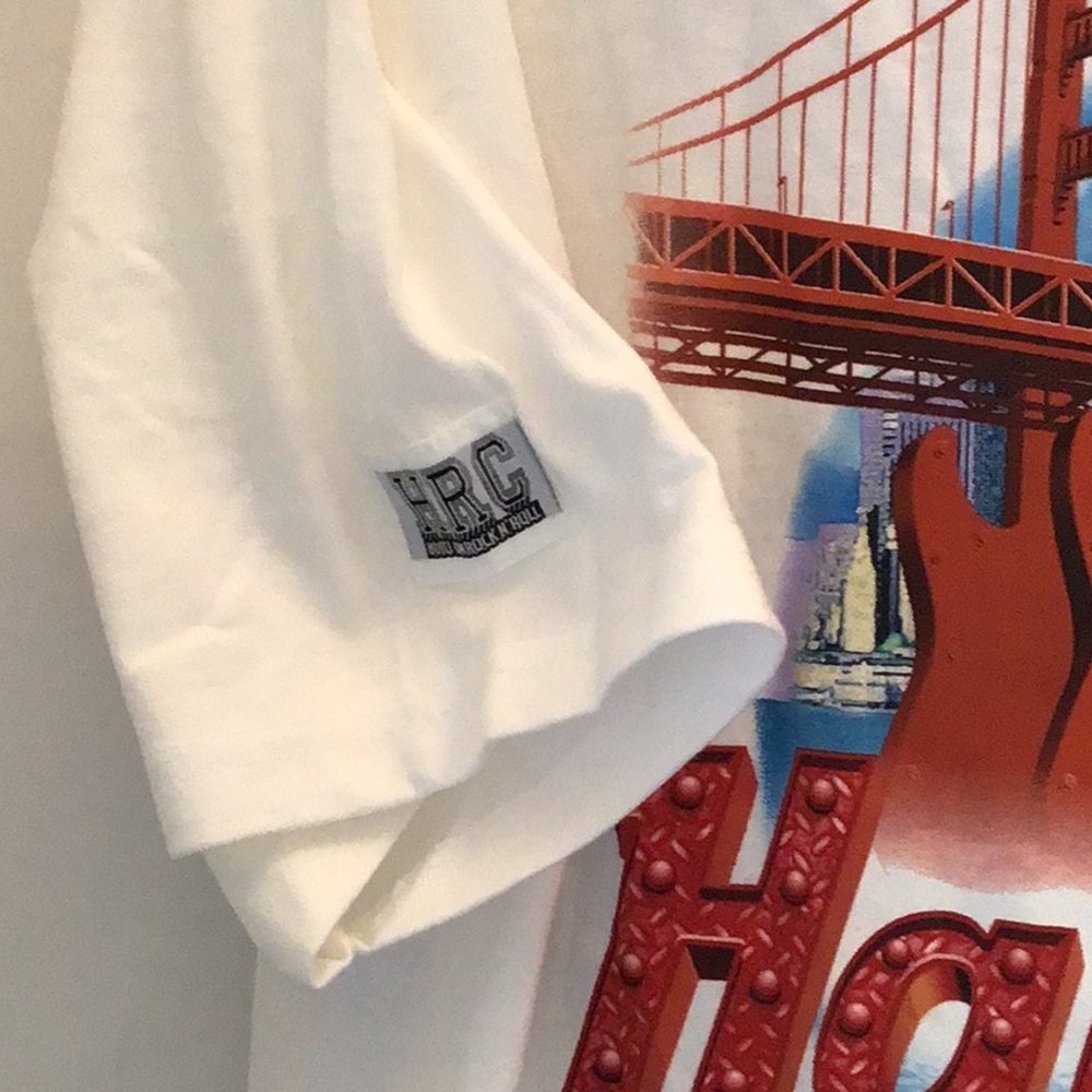 Hard Rock Cafe San Francisco T Shirt, Vintage 1990s - Picture 7 of 16